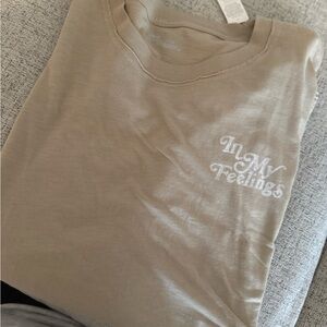 Aerie in my feelings oversized boyfriend tshirt